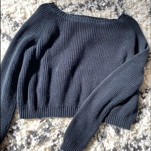 cropped sweater